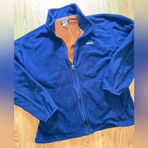 Patagonia Synchilla *see flaws full-zip fleece Large jacket